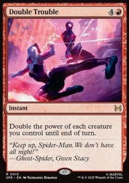 Double Trouble - Magic: The Gathering | Marvel's Spider-Man: Eternal (Rare) [SPE-13]