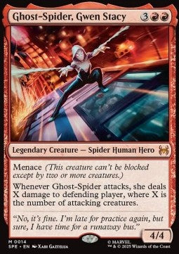 Ghost-Spider, Gwen Stacy - Magic: The Gathering | Marvel's Spider-Man: Eternal (Mythic) [SPE-14]