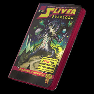 Edge of Eternities: "Sliver Overlord" Zipfolio 360 Xenoskin 9-Pocket Binder - Edge of Eternities