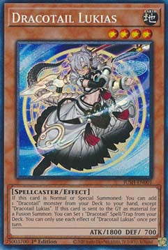 Dracotail Lukias (V.2 - Collectors Rare) - Justice Hunters (Collectors Rare) [JUSH-001]