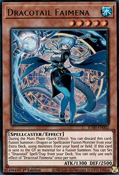 Dracotail Faimena (V.2 - Collectors Rare) - Justice Hunters (Collectors Rare) [JUSH-002]