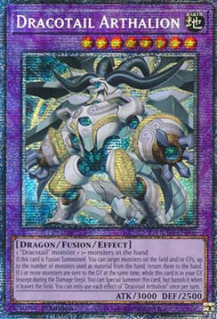 Dracotail Arthalion (V.3 - Starlight Rare) - Justice Hunters (Starlight Rare) [JUSH-006]