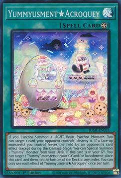 YummyusmentAcroquey (V.2 - Super Rare) - Justice Hunters (Super Rare) [JUSH-024]