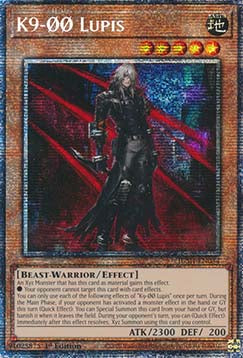 K9-ØØ Lupis (V.3 - Starlight Rare) - Justice Hunters (Starlight Rare) [JUSH-034]