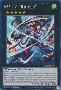 K9-17 "Ripper" (V.2 - Collectors Rare) - Justice Hunters (Collectors Rare) [JUSH-035]