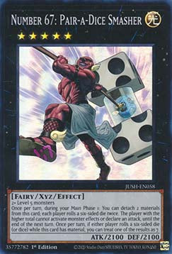 Number 67: Pair-a-Dice Smasher (V.2 - Super Rare) - Justice Hunters (Super Rare) [JUSH-058]