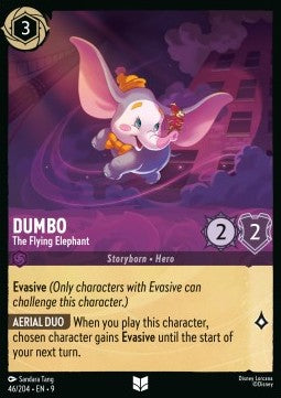 Dumbo - The Flying Elephant - Fabled (Uncommon) [9FAB-46]