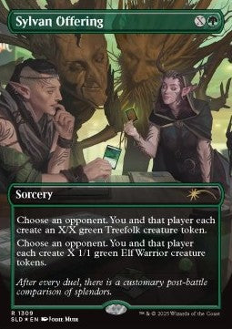 Sylvan Offering - Secret Lair Drop Series (Rare) [SLD-1309]
