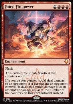 Fated Firepower - Magic: The Gathering | Avatar: The Last Airbender (Mythic) [TLA-132]