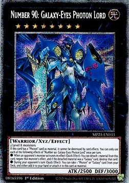 Number 90: Galaxy-Eyes Photon Lord - 2025 Mega-Pack Tin (Starlight Rare) [MP25-033]