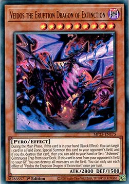 Veidos the Eruption Dragon of Extinction - 2025 Mega-Pack Tin (Ultra Rare) [MP25-175]