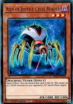 Ally of Justice Cycle Reader - 2025 Mega-Pack Tin (Ultra Rare) [MP25-278]