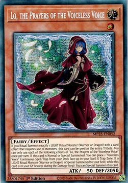 Lo, the Prayers of the Voiceless Voice - 2025 Mega-Pack Tin (Secret Rare) [MP25-052]