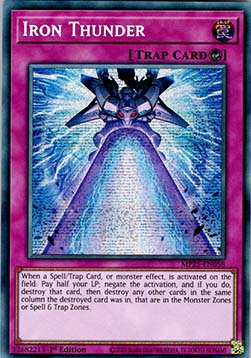 Iron Thunder - 2025 Mega-Pack Tin (Secret Rare) [MP25-058]