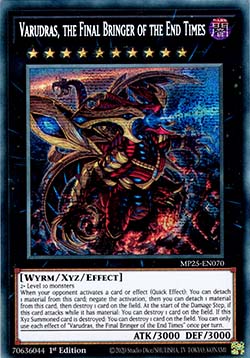 Varudras, the Final Bringer of the End Times - 2025 Mega-Pack Tin (Secret Rare) [MP25-070]
