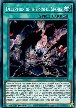 Deception of the Sinful Spoils - 2025 Mega-Pack Tin (Secret Rare) [MP25-113]