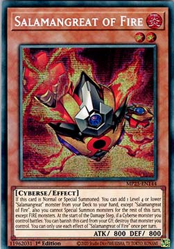 Salamangreat of Fire - 2025 Mega-Pack Tin (Secret Rare) [MP25-144]