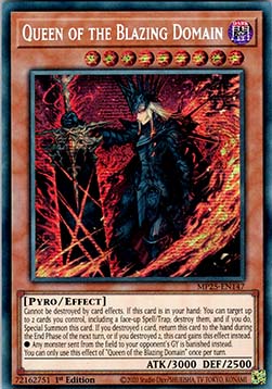 Queen of the Blazing Domain - 2025 Mega-Pack Tin (Secret Rare) [MP25-147]