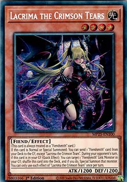 Lacrima the Crimson Tears - 2025 Mega-Pack Tin (Secret Rare) [MP25-100]