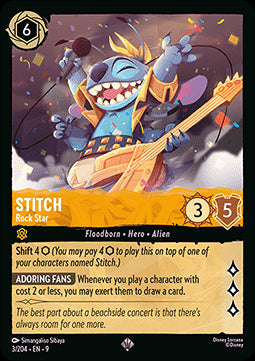 Stitch - Rock Star - Fabled (Super Rare) [9FAB-3]