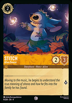 Stitch - Alien Dancer (V.1) - Fabled (Common) [9FAB-9]