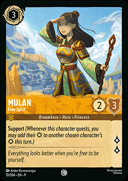 Mulan - Free Spirit - Fabled (Common) [9FAB-10]