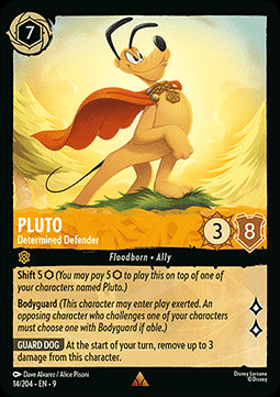 Pluto - Determined Defender - Fabled (Rare) [9FAB-14]