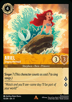Ariel - Singing Mermaid - Fabled (Rare) [9FAB-15]