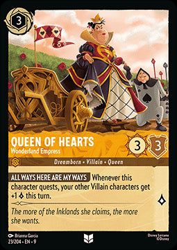 Queen of Hearts - Wonderland Empress - Fabled (Uncommon) [9FAB-23]