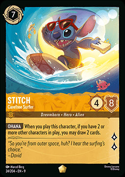 Stitch - Carefree Surfer - Fabled (Legendary) [9FAB-24]