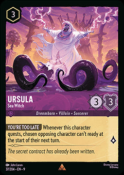 Ursula - Sea Witch (V.1) - Fabled (Rare) [9FAB-37]