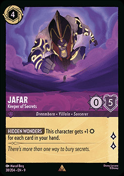 Jafar - Keeper of Secrets - Fabled (Rare) [9FAB-38]