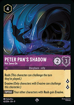Peter Pan's Shadow - Not Sewn On - Fabled (Super Rare) [9FAB-42]