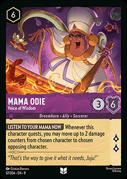 Mama Odie - Voice of Wisdom - Fabled (Uncommon) [9FAB-57]