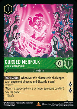 Cursed Merfolk - Ursula's Handiwork - Fabled (Rare) [9FAB-71]