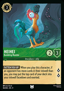 HeiHei - Bumbling Rooster - Fabled (Uncommon) [9FAB-86]
