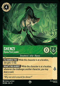 Shenzi - Hyena Pack Leader - Fabled (Super Rare) [9FAB-87]