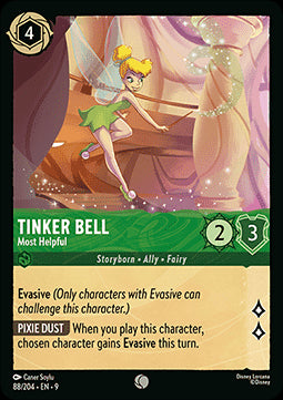 Tinker Bell - Most Helpful - Fabled (Common) [9FAB-88]