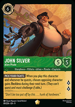 John Silver - Alien Pirate - Fabled (Legendary) [9FAB-89]