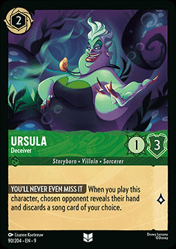 Ursula - Deceiver - Fabled (Uncommon) [9FAB-90]