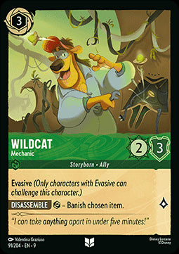 Wildcat - Mechanic - Fabled (Uncommon) [9FAB-91]
