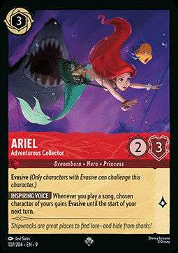Ariel - Adventurous Collector (V.1) - Fabled (Super Rare) [9FAB-107]