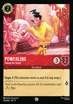 Powerline - Taking the Stage - Fabled (Common) [9FAB-109]