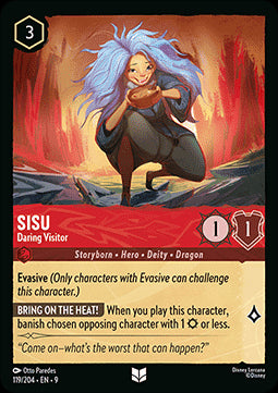 Sisu - Daring Visitor - Fabled (Uncommon) [9FAB-119]