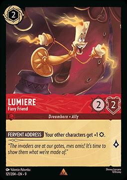 Lumiere - Fiery Friend - Fabled (Rare) [9FAB-121]