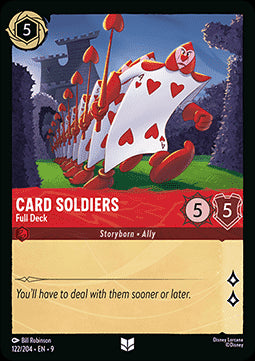 Card Soldiers - Full Deck - Fabled (Uncommon) [9FAB-122]