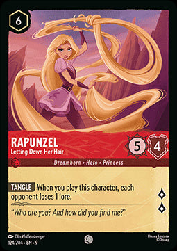 Rapunzel - Letting Down Her Hair - Fabled (Common) [9FAB-124]