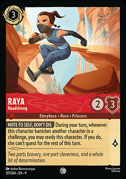 Raya - Headstrong - Fabled (Common) [9FAB-127]