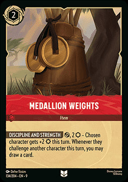 Medallion Weights - Fabled (Uncommon) [9FAB-134]