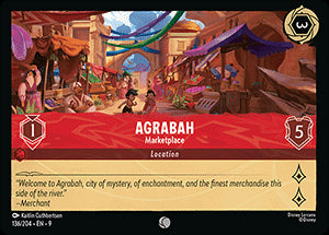 Agrabah - Marketplace - Fabled (Common) [9FAB-136]